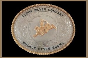 Custom Belt buckle oval shaped, black letters